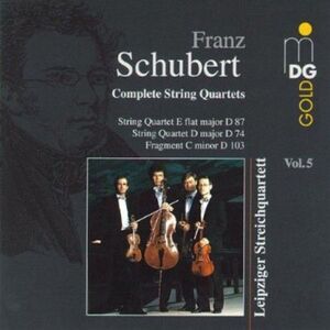 Leipziger Streichquartett - String Quartets 5  CD